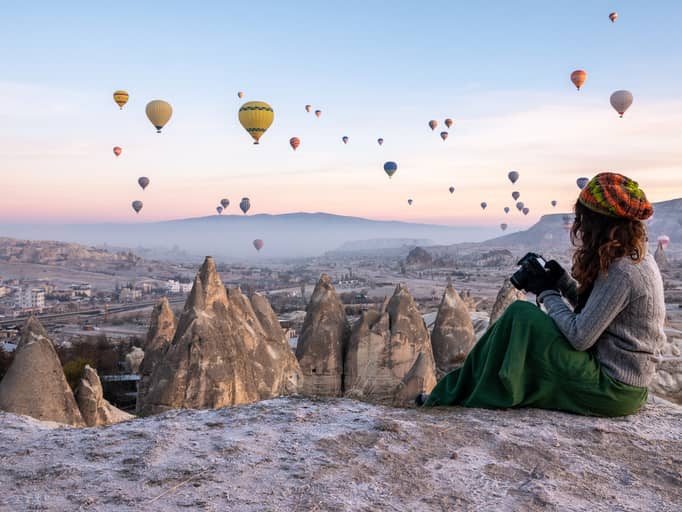 Cappadocia, Turkey hot air balloons